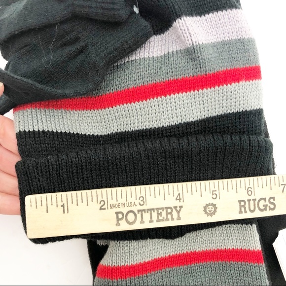 NWT Nordstrom Capelli Kids 3 Piece Fleece Lined Glove Scarf Hat Set - Picture 12 of 14